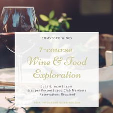7 Course Food & Wine Exploration