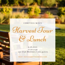 Harvest Tour & Lunch | Club Member
